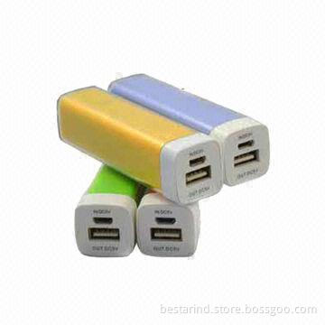 2,600mAh lipstick power banks